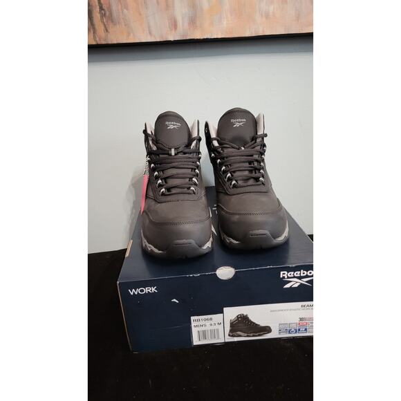 Reebok Work RB1068 Beamer Boots 9.5M Composite Toe Waterproof EH ASTM New main image 4